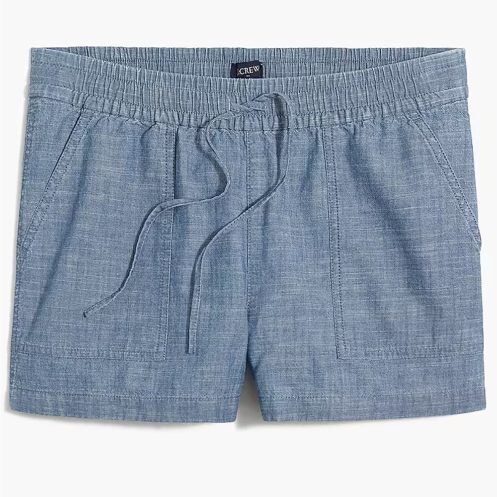 J.Crew chambray cotton shorts